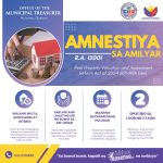 Amnestiya sa Amilyar: Bayad-Buwis na Walang Multa, Hulugan pa!